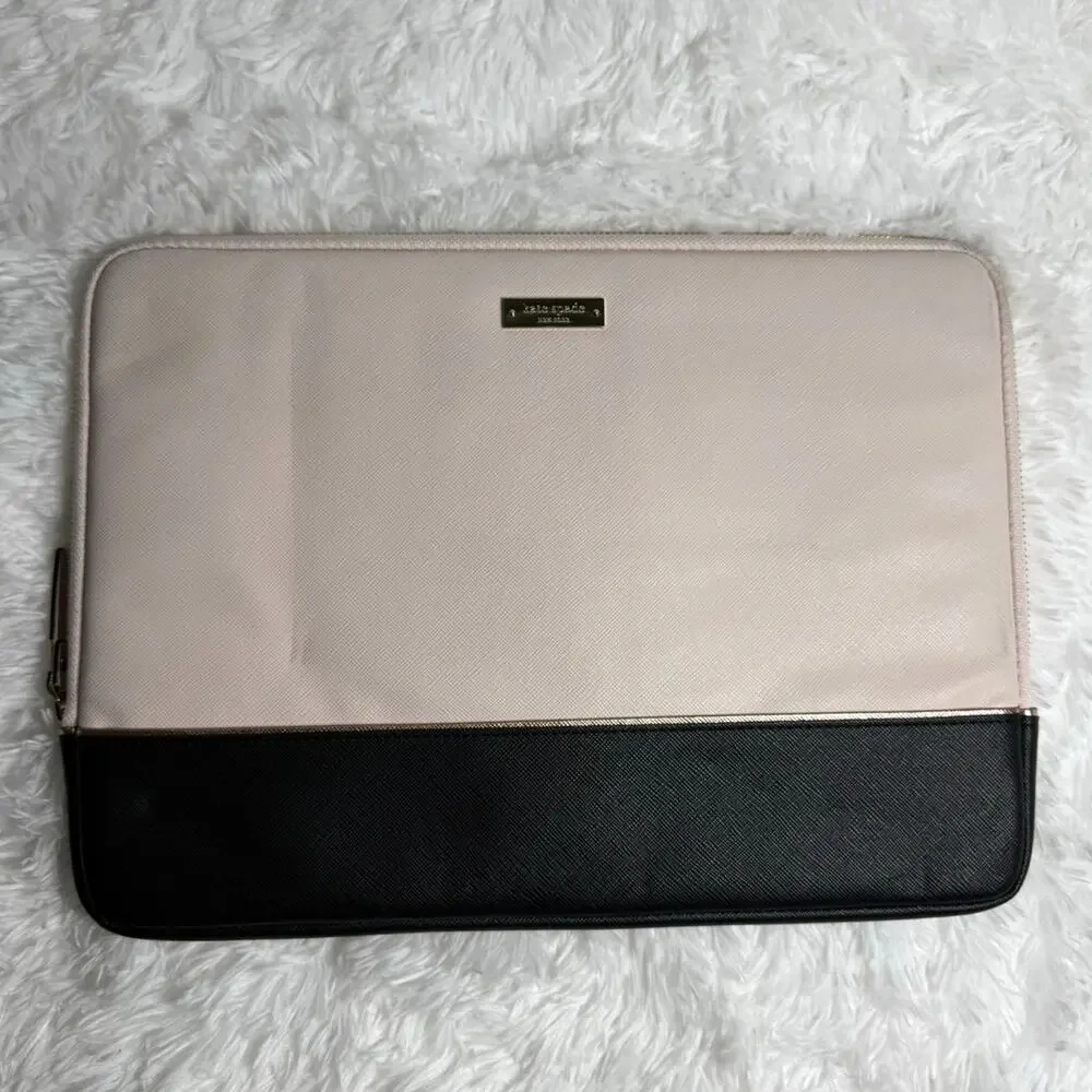 Kate Spade New York Blush Black Laptop Sleeve Case